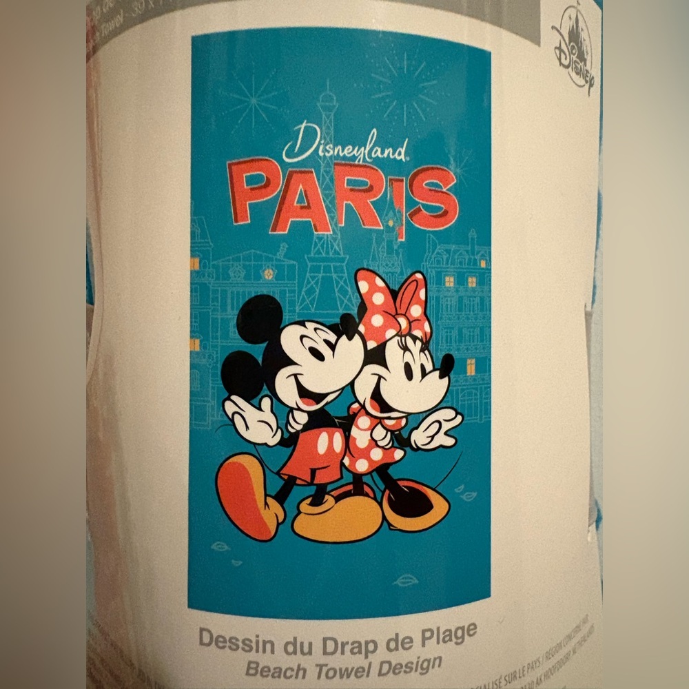 Disneyland Paris Beach Towel